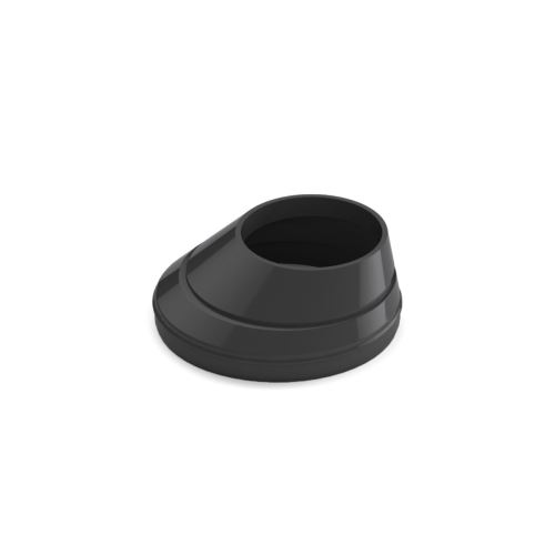 BRYZA Réducteur Geiger Ø 110/63 mm, Noir RAL 9005