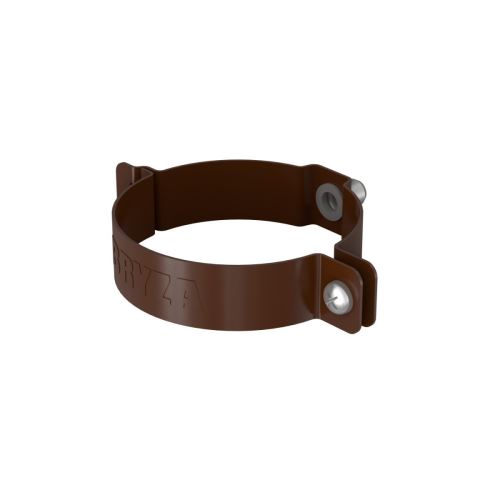 BRYZA Collier de descente galvanisé Ø 100 mm, Brun RAL 8017